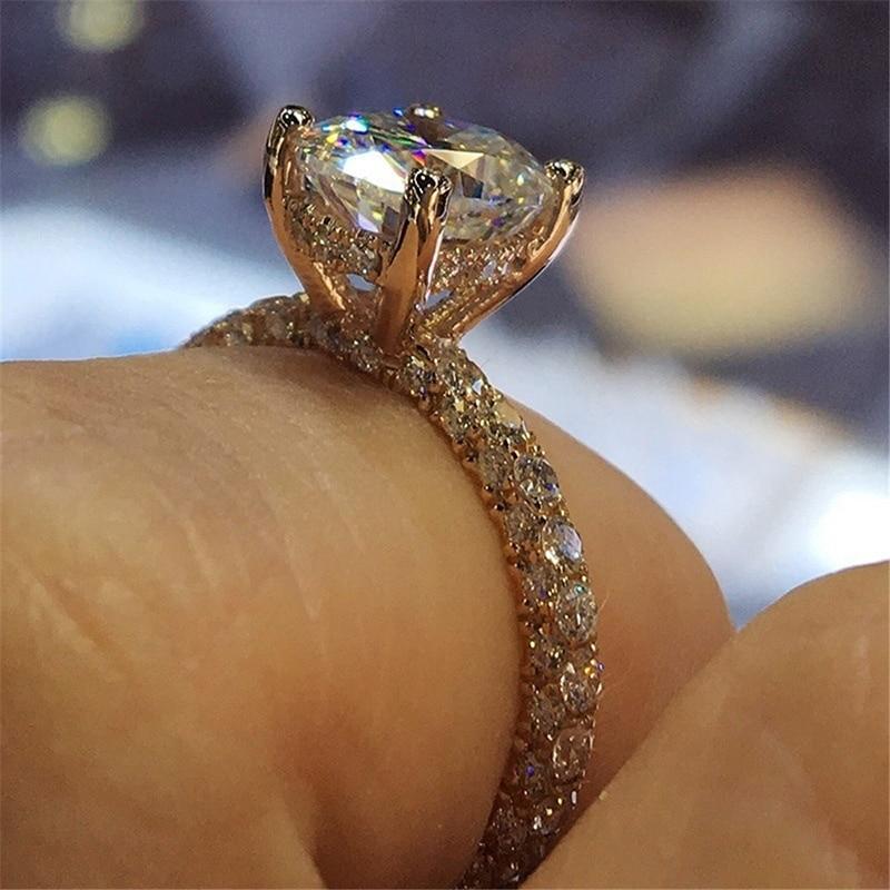 Elegant Crystal Rhinestones Ring For Women