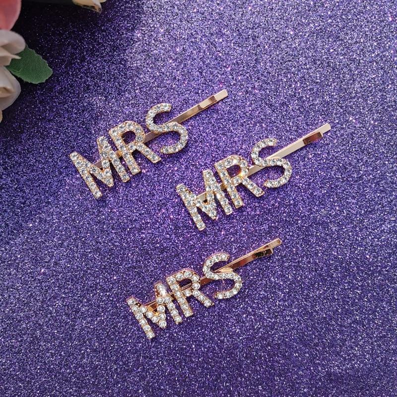 "MRS" Hair Pins