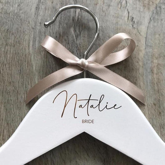 Personalized Bride Hanger