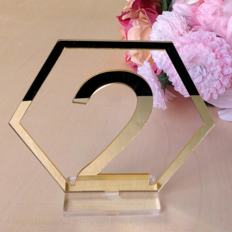 Table Number Signs