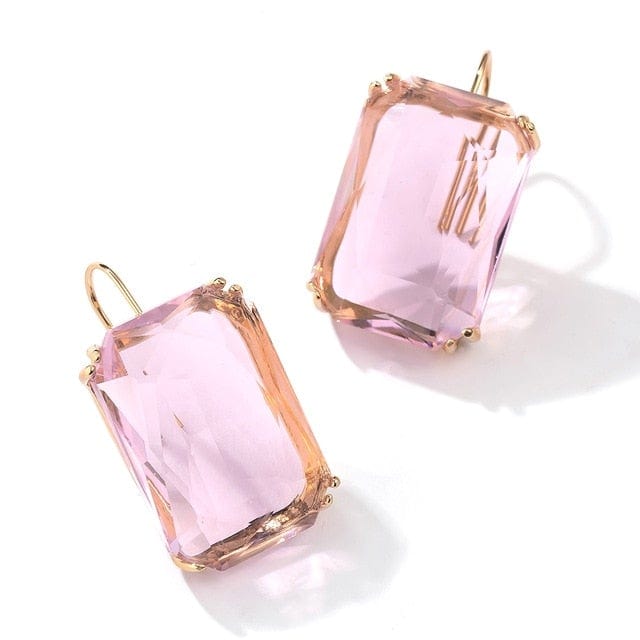 Transparent Pendant Earrings